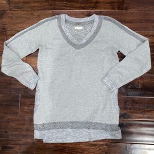 Maurices Lace Sweatshirt Size S